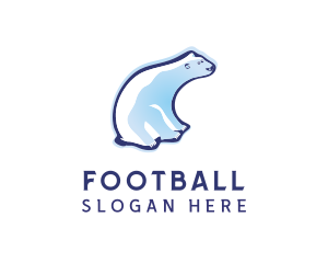 Ecology - Cute Polar Bear logo design