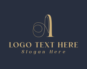 Stylist Tailoring Letter A Logo