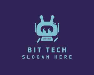 Tech Game Robot  logo design