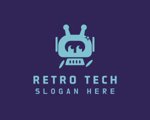 Tech Game Robot  logo design