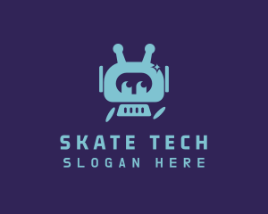 Tech Game Robot  logo design