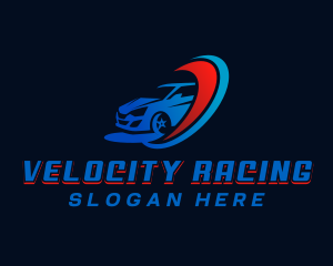 Car Racing  Engine logo design