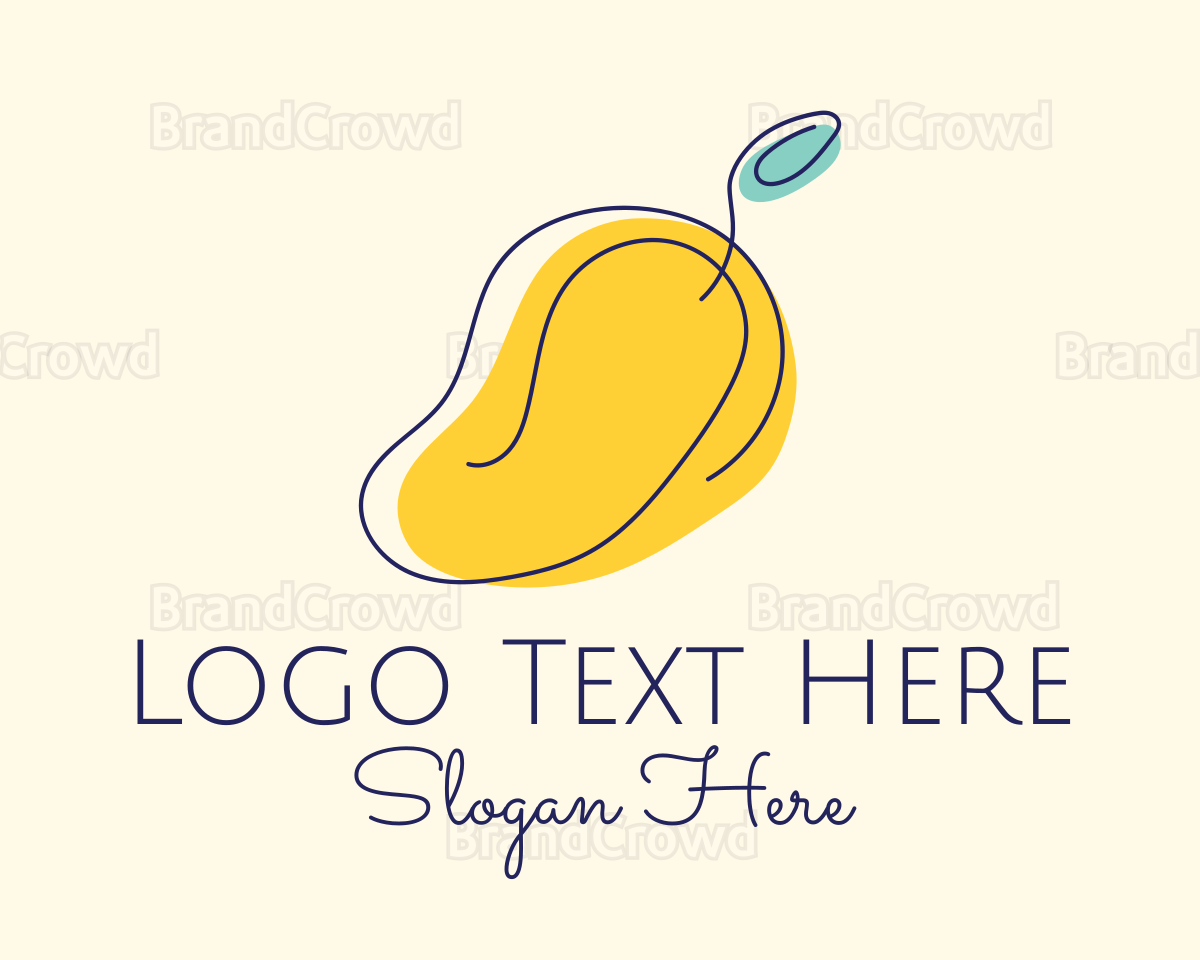 Simple Mango Logo