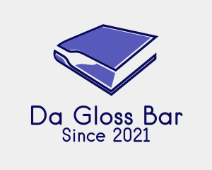 Book Bar Bottle  logo design