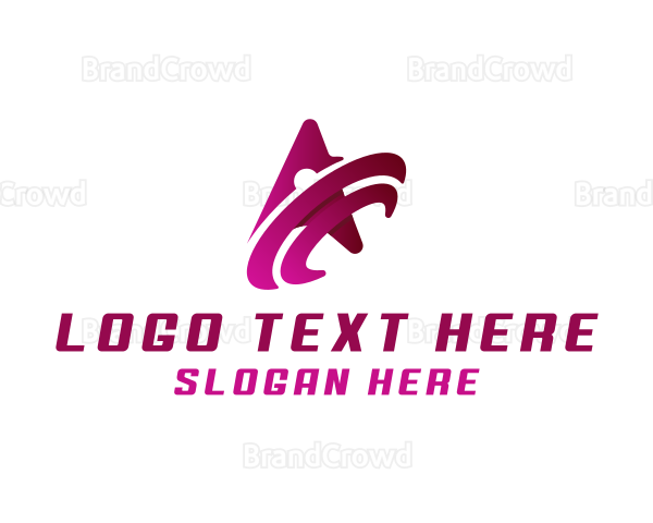 Creative Orbit Letter A Logo
