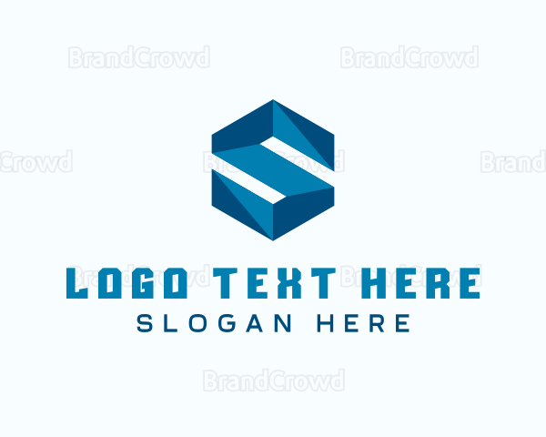 Generic Hexagon Letter S Logo