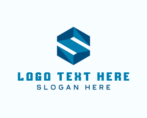 Letter S - Generic Hexagon Letter S logo design