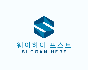 Generic Hexagon Letter S logo design