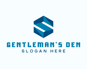 Generic Hexagon Letter S logo design