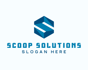 Generic Hexagon Letter S logo design