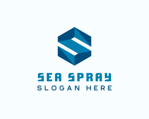 Generic Hexagon Letter S logo design