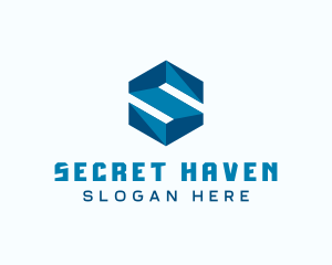 Generic Hexagon Letter S logo design