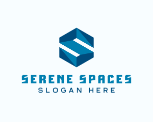 Generic Hexagon Letter S logo design