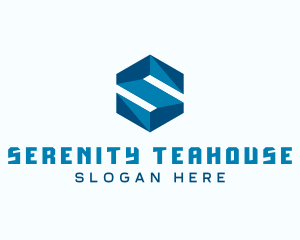 Generic Hexagon Letter S logo design