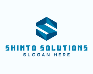 Generic Hexagon Letter S logo design