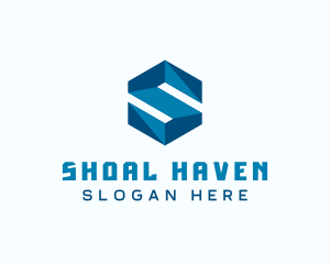 Generic Hexagon Letter S logo design