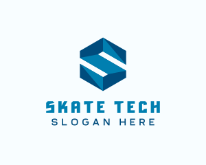 Generic Hexagon Letter S logo design