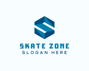 Generic Hexagon Letter S logo design