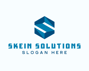 Generic Hexagon Letter S logo design