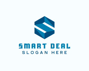 Generic Hexagon Letter S logo design