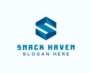 Generic Hexagon Letter S logo design