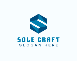 Generic Hexagon Letter S logo design