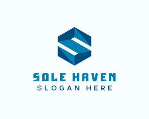 Generic Hexagon Letter S logo design