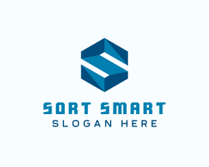 Generic Hexagon Letter S logo design