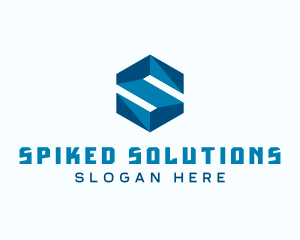 Generic Hexagon Letter S logo design