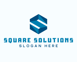 Generic Hexagon Letter S logo design