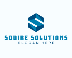 Generic Hexagon Letter S logo design