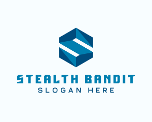 Generic Hexagon Letter S logo design