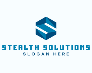 Generic Hexagon Letter S logo design