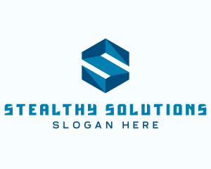 Generic Hexagon Letter S logo design