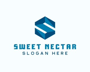 Generic Hexagon Letter S logo design