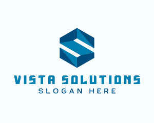 Generic Hexagon Letter S logo design