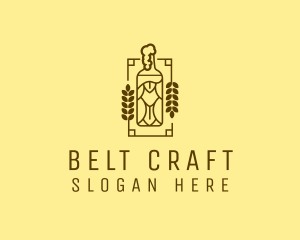 Craft Beer Bottle  logo design