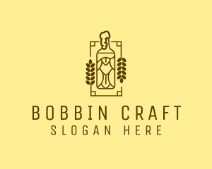 Craft Beer Bottle  logo design