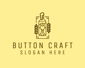 Craft Beer Bottle  logo design