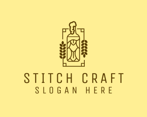 Craft Beer Bottle  logo design