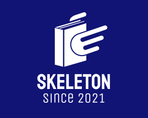 Studying - Winged Academic Book logo design