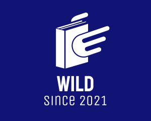 Book - Winged Academic Book logo design