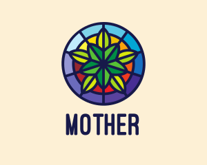 Natural - Nature Leaf Mosaic logo design