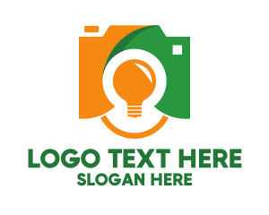 Photograph - Flash Bulb Photography logo design