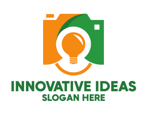 Creativity - Flash Bulb Photography logo design