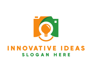 Flash Bulb Photography logo design