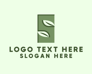 Vegetarian - Herbal Letter S logo design
