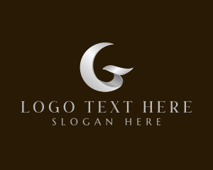 Boutique - Metallic Jewelry Boutique Letter G logo design