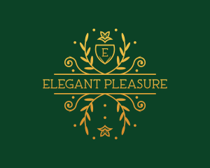 Elegant Flower Boutique logo design