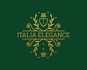 Elegant Flower Boutique logo design